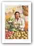 Selling the fruits of a bumper harvest in a friendly manner