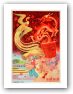 Prosperity brought by the dragon and the phoenix